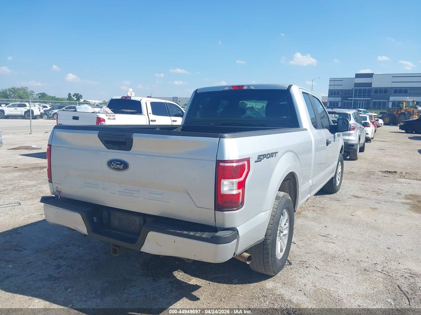 2019 Ford F-150 VIN 1FTEX1CB9KKD33440 IAAI salvage auction — FRONT END, Salvage Title, sold $4,050 on 2026-07-10 (photo 4)