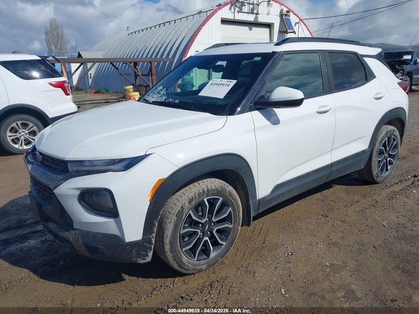 2023 Chevrolet Trailblazer VIN KL79MVSL4PB115292 IAAI salvage auction — RIGHT REAR, Salvage (Montana), sold $4,675 on 2026-07-15 (photo 2)