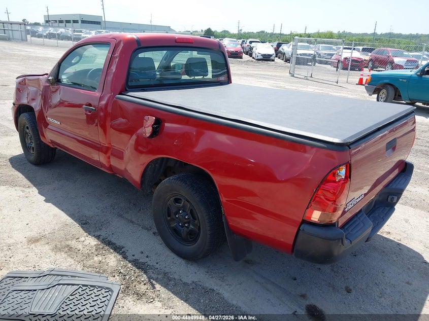 2005 Toyota Tacoma VIN 5TENX22N35Z133218 IAAI salvage auction — ROLLOVER, Rebuilt (Oklahoma), sold $1,700 on 2026-07-28 (photo 3)