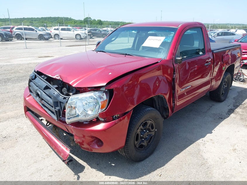 2005 Toyota Tacoma VIN 5TENX22N35Z133218 IAAI salvage auction — ROLLOVER, Rebuilt (Oklahoma), sold $1,700 on 2026-07-28 (photo 6)