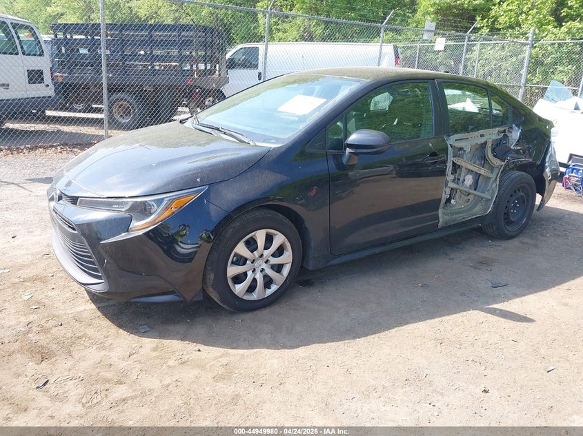 2024 Toyota Corolla VIN 5YFB4MDE3RP127287 IAAI salvage auction — LEFT SIDE, Salvage - 75% Or Less (Maryland), sold $5,050 on 2026-07-07 (photo 2)