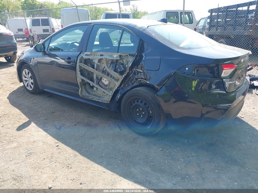 2024 Toyota Corolla VIN 5YFB4MDE3RP127287 IAAI salvage auction — LEFT SIDE, Salvage - 75% Or Less (Maryland), sold $5,050 on 2026-07-07 (photo 3)