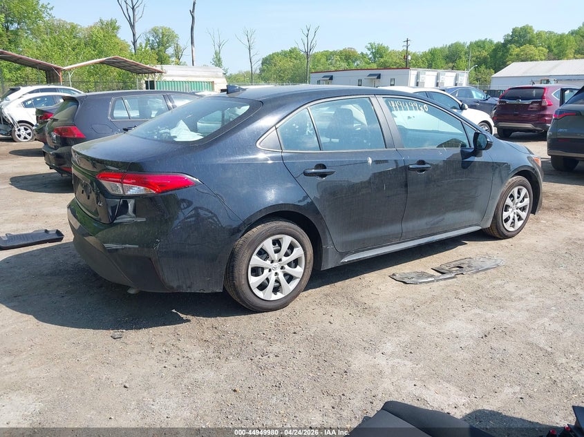 2024 Toyota Corolla VIN 5YFB4MDE3RP127287 IAAI salvage auction — LEFT SIDE, Salvage - 75% Or Less (Maryland), sold $5,050 on 2026-07-07 (photo 4)