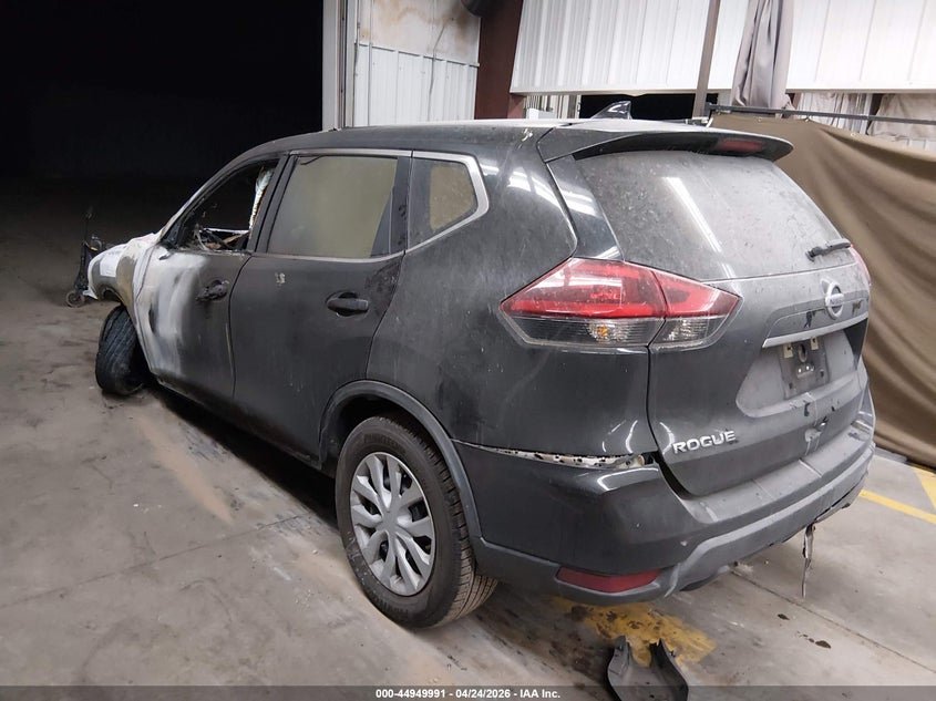 2018 Nissan Rogue VIN KNMAT2MT4JP534400 IAAI salvage auction — ENGINE BURN, Salvage Title, sold $225 on 2026-07-07 (photo 3)