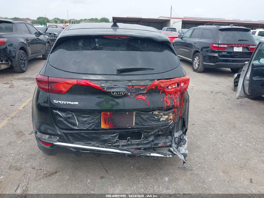 2021 Kia Sportage VIN KNDPM3AC2M7917144 IAAI salvage auction — EXTERIOR BURN, Original (Texas), sold $2,850 on 2026-07-15 (photo 6)