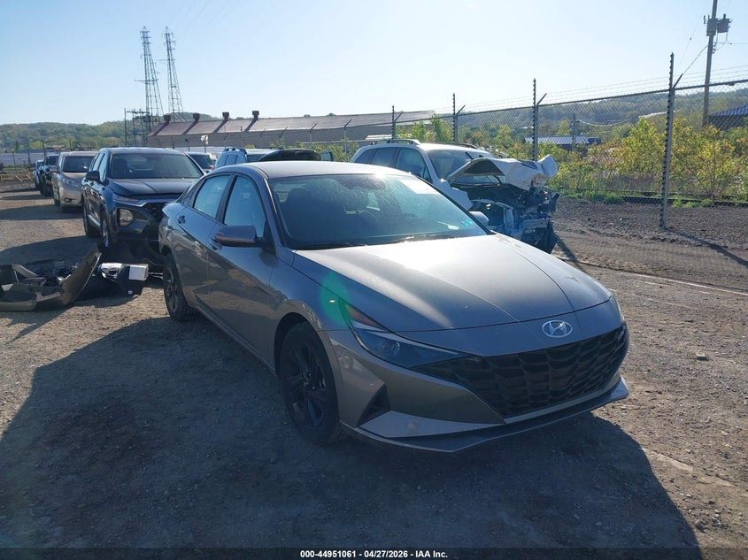 2023 Hyundai Elantra VIN KMHLM4AG8PU391837 IAAI salvage auction — REAR END, Wait Title, sold $4,950 on 2026-07-07 (photo 1)