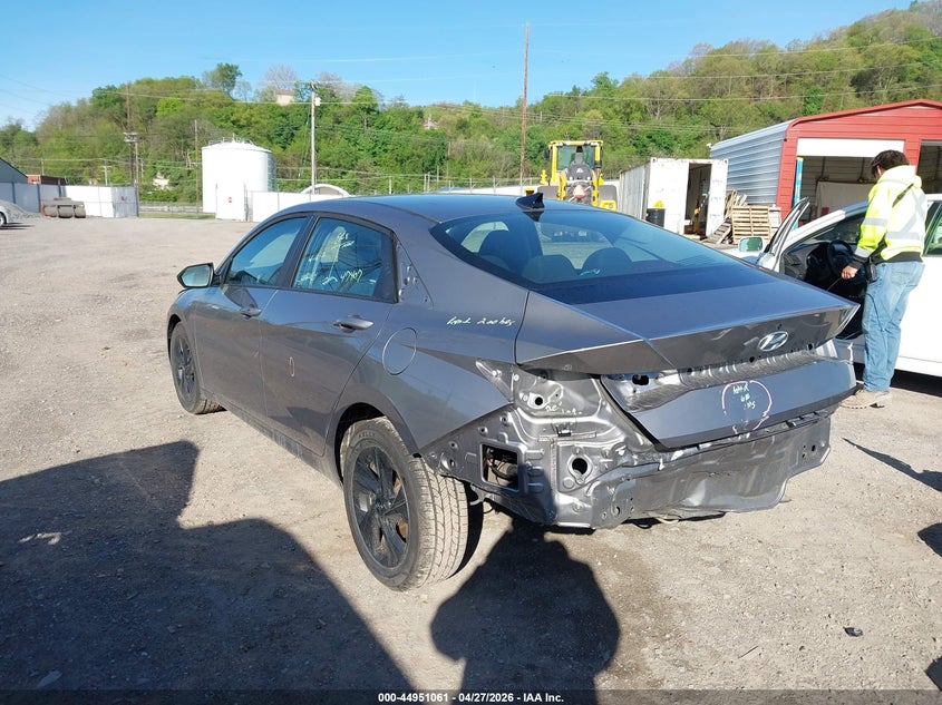 2023 Hyundai Elantra VIN KMHLM4AG8PU391837 IAAI salvage auction — REAR END, Wait Title, sold $4,950 on 2026-07-07 (photo 3)