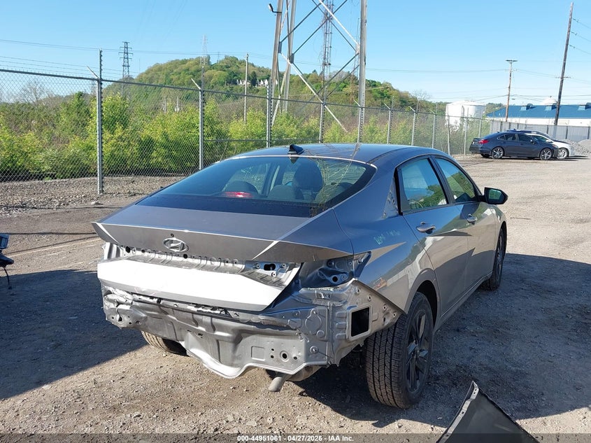 2023 Hyundai Elantra VIN KMHLM4AG8PU391837 IAAI salvage auction — REAR END, Wait Title, sold $4,950 on 2026-07-07 (photo 4)