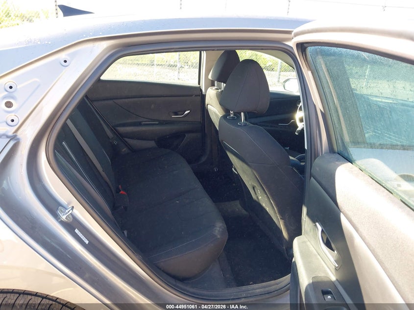 2023 Hyundai Elantra VIN KMHLM4AG8PU391837 IAAI salvage auction — REAR END, Wait Title, sold $4,950 on 2026-07-07 (photo 8)