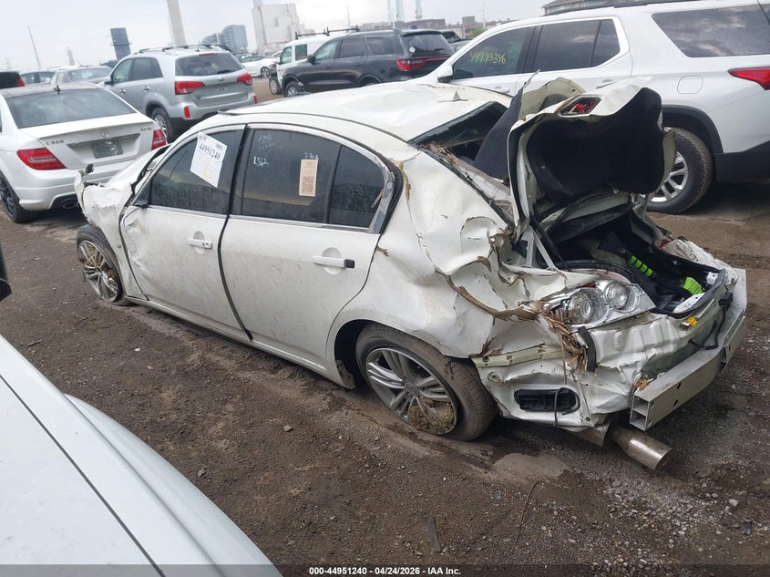 2015 Infiniti Q40 VIN JN1CV6AR2FM523250 IAAI salvage auction — ROLLOVER, Salvage (Indiana), sold $25 on 2026-07-22 (photo 3)