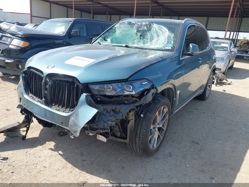 2026 BMW X5 VIN 5UX23EU01T9209043 IAAI salvage auction — FRONT END, Original (Texas), sold $28,975 on 2026-07-06 (photo 2)