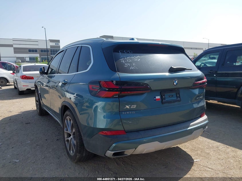 2026 BMW X5 VIN 5UX23EU01T9209043 IAAI salvage auction — FRONT END, Original (Texas), sold $28,975 on 2026-07-06 (photo 3)