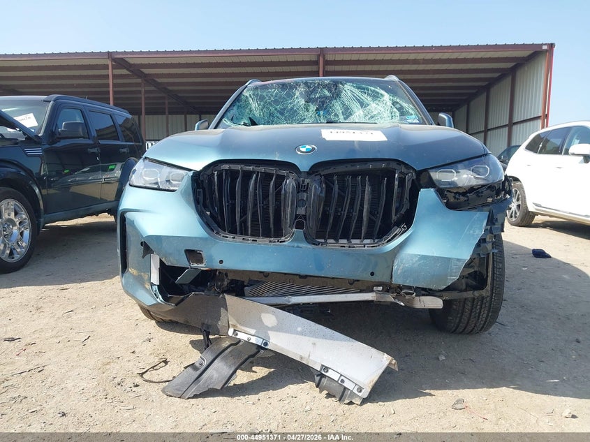 2026 BMW X5 VIN 5UX23EU01T9209043 IAAI salvage auction — FRONT END, Original (Texas), sold $28,975 on 2026-07-06 (photo 6)