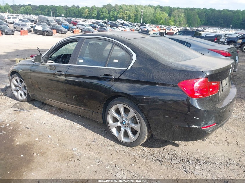 2015 BMW 3er VIN WBA3B1C58FK139145 IAAI salvage auction — RIGHT SIDE, Salvage (Georgia), sold $550 on 2026-07-06 (photo 3)