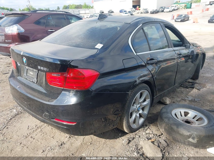 2015 BMW 3er VIN WBA3B1C58FK139145 IAAI salvage auction — RIGHT SIDE, Salvage (Georgia), sold $550 on 2026-07-06 (photo 4)