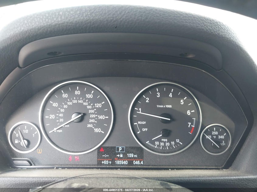 2015 BMW 3er VIN WBA3B1C58FK139145 IAAI salvage auction — RIGHT SIDE, Salvage (Georgia), sold $550 on 2026-07-06 (photo 7)