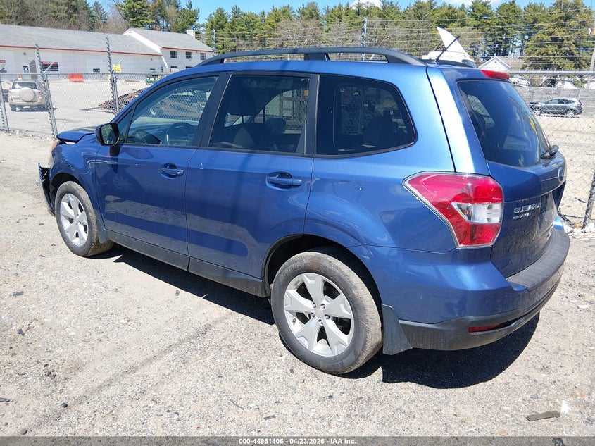 2015 Subaru Forester VIN JF2SJADC2FH513066 IAAI salvage auction — FRONT END, Salvage (Massachusetts), sold $800 on 2026-07-31 (photo 3)