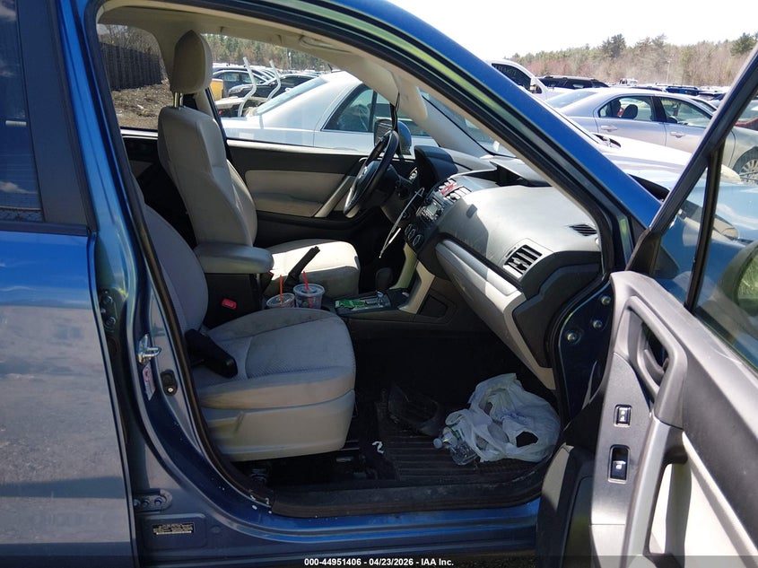 2015 Subaru Forester VIN JF2SJADC2FH513066 IAAI salvage auction — FRONT END, Salvage (Massachusetts), sold $800 on 2026-07-31 (photo 5)