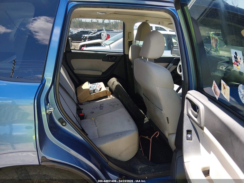 2015 Subaru Forester VIN JF2SJADC2FH513066 IAAI salvage auction — FRONT END, Salvage (Massachusetts), sold $800 on 2026-07-31 (photo 8)