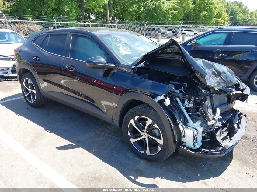 2025 Chevrolet Trax VIN KL77LGEP6SC330003 IAAI salvage auction — FRONT END, Salvage Title, sold $3,650 on 2026-07-09 (photo 1)