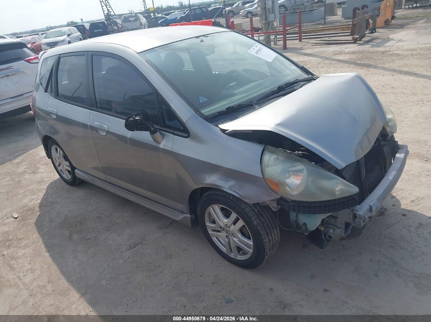 2008 Honda Fit VIN JHMGD38638S034557 IAAI salvage auction — FRONT END, Salvage (Idaho), sold $750 on 2026-07-07 (photo 1)