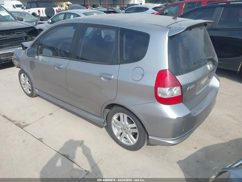 2008 Honda Fit VIN JHMGD38638S034557 IAAI salvage auction — FRONT END, Salvage (Idaho), sold $750 on 2026-07-07 (photo 3)