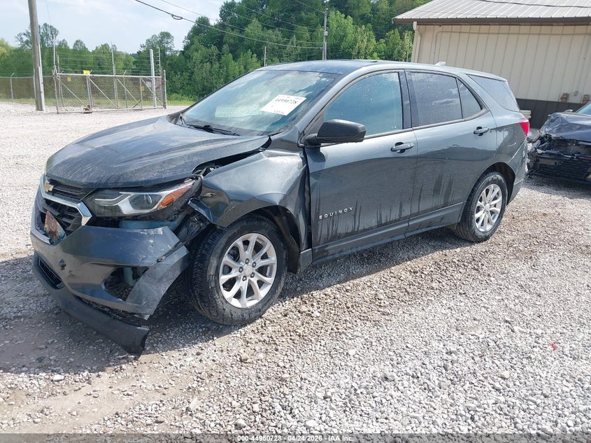2019 Chevrolet Equinox VIN 3GNAXSEV4KS666474 IAAI salvage auction — FRONT END, Salvage Title, sold $1,850 on 2026-07-23 (photo 2)