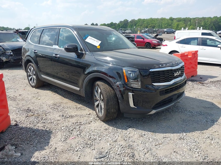 2022 Kia Telluride VIN 5XYP64HC0NG201885 IAAI salvage auction — REAR END, Salvage (Georgia), sold $6,100 on 2026-07-29 (photo 1)