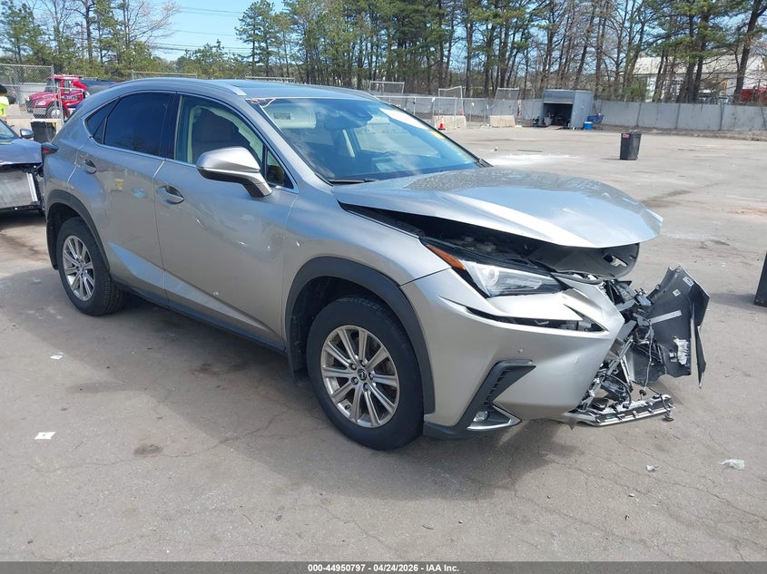 2021 Lexus Nx VIN JTJDARDZ7M2241122 IAAI salvage auction — FRONT END, Salvage Title, sold $7,975 on 2026-07-07 (photo 1)