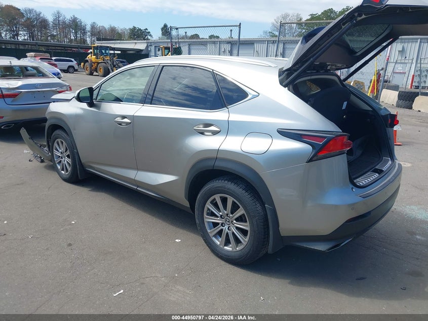 2021 Lexus Nx VIN JTJDARDZ7M2241122 IAAI salvage auction — FRONT END, Salvage Title, sold $7,975 on 2026-07-07 (photo 3)