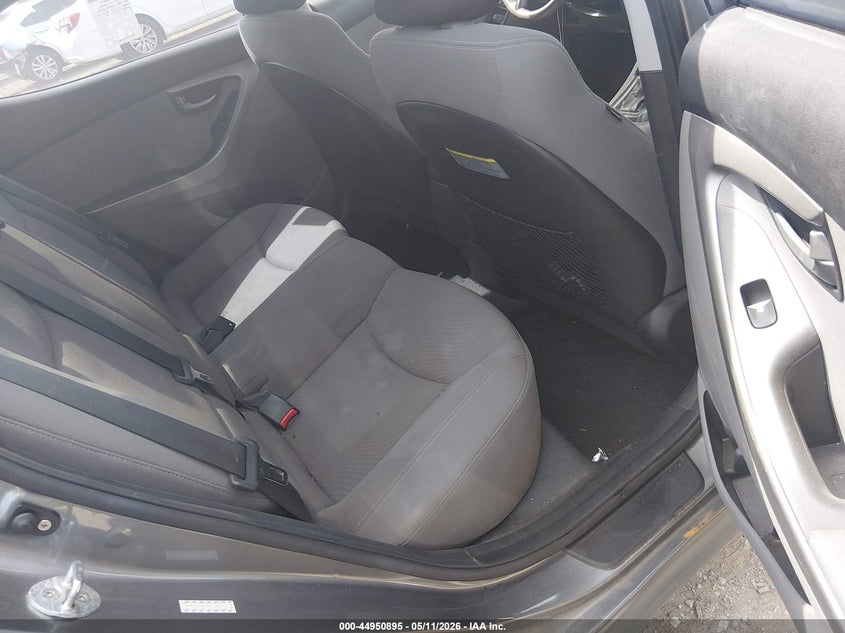 2016 Hyundai Elantra VIN KMHDH4AE9GU582593 IAAI salvage auction — FRONT & REAR, Salvage (Tennessee), sold $325 on 2026-07-23 (photo 8)