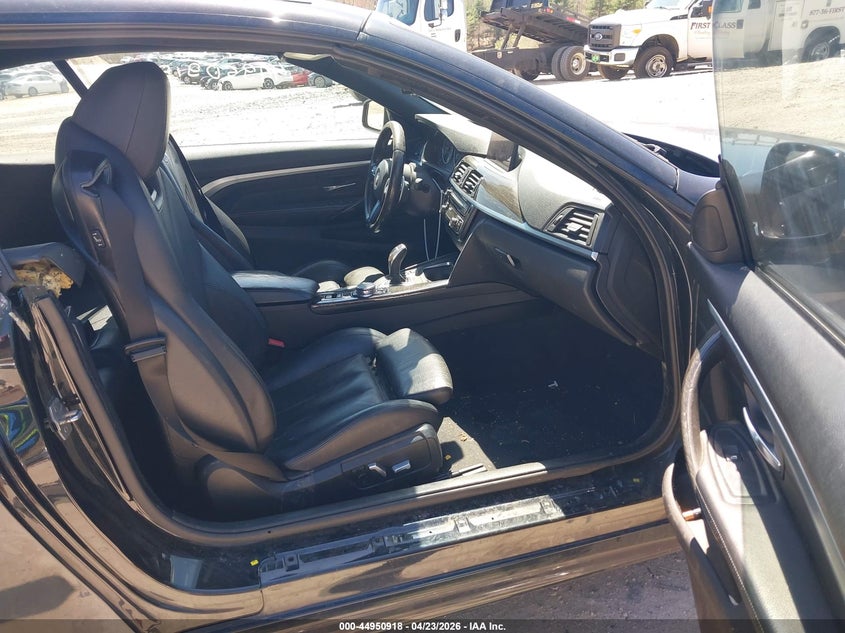 2017 BMW 4er VIN WBA4U9C5XH5D43849 IAAI salvage auction — FRONT END, Salvage (Massachusetts), sold $3,750 on 2026-07-07 (photo 5)