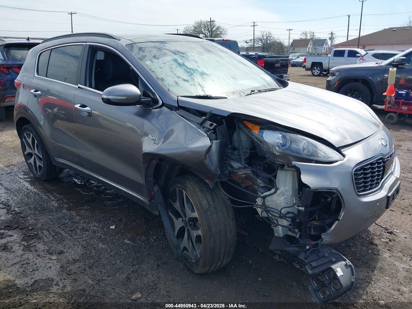 2019 Kia Sportage VIN KNDPRCA68K7559380 IAAI salvage auction — RIGHT FRONT, Salvage Title, sold $2,750 on 2026-07-15 (photo 1)