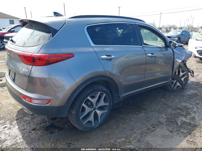 2019 Kia Sportage VIN KNDPRCA68K7559380 IAAI salvage auction — RIGHT FRONT, Salvage Title, sold $2,750 on 2026-07-15 (photo 4)