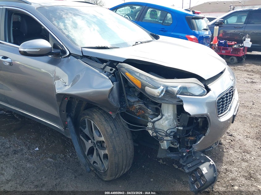 2019 Kia Sportage VIN KNDPRCA68K7559380 IAAI salvage auction — RIGHT FRONT, Salvage Title, sold $2,750 on 2026-07-15 (photo 6)