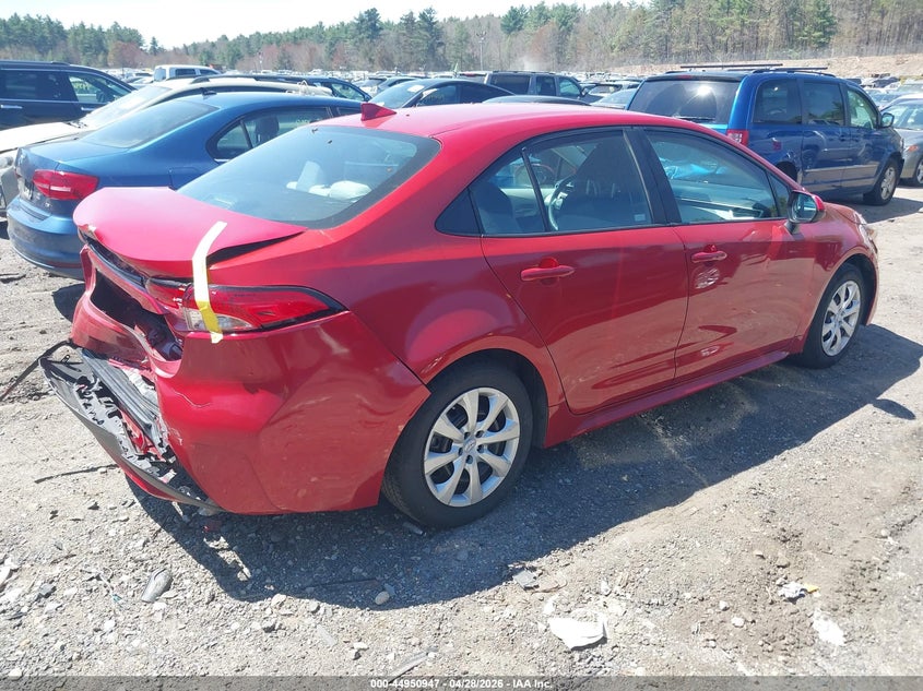 2021 Toyota Corolla VIN 5YFEPMAE5MP166254 IAAI salvage auction — REAR END, Salvage (Massachusetts), sold $4,500 on 2026-07-17 (photo 4)