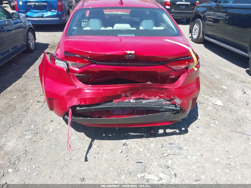 2021 Toyota Corolla VIN 5YFEPMAE5MP166254 IAAI salvage auction — REAR END, Salvage (Massachusetts), sold $4,500 on 2026-07-17 (photo 6)