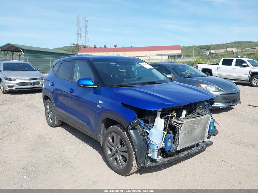 2021 Kia Seltos VIN KNDEPCAA9M7179243 IAAI salvage auction — FRONT END, Salvage Title, sold $2,925 on 2026-07-07 (photo 1)