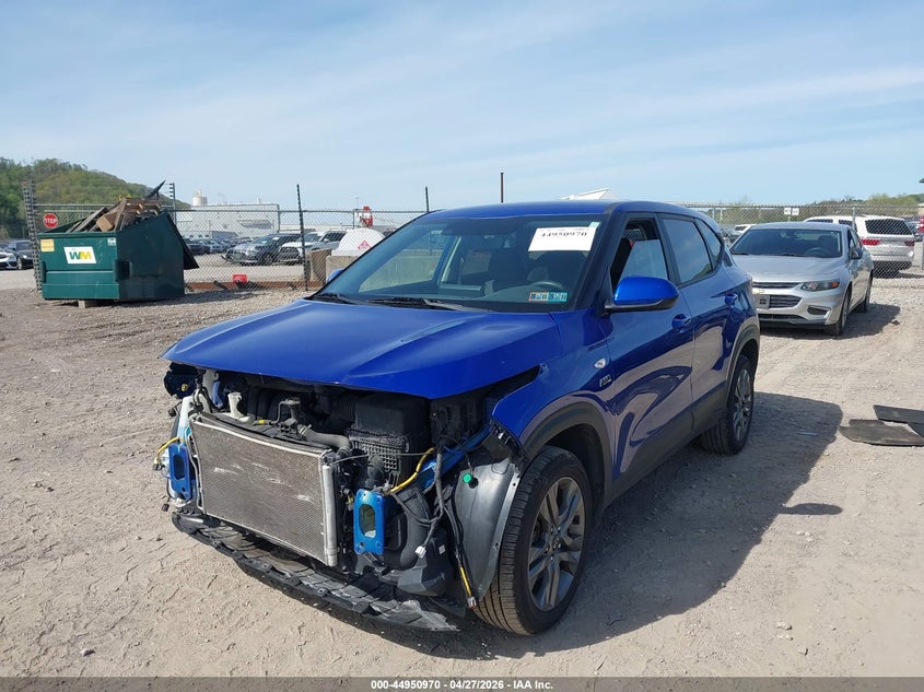2021 Kia Seltos VIN KNDEPCAA9M7179243 IAAI salvage auction — FRONT END, Salvage Title, sold $2,925 on 2026-07-07 (photo 2)