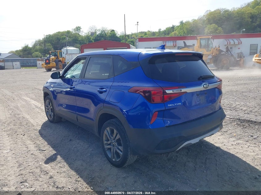 2021 Kia Seltos VIN KNDEPCAA9M7179243 IAAI salvage auction — FRONT END, Salvage Title, sold $2,925 on 2026-07-07 (photo 3)