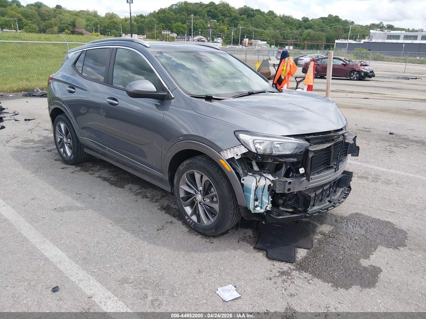 2021 Buick Encore gx VIN KL4MMDS25MB052174 IAAI salvage auction — FRONT END, Salvage (Illinois), sold $4,900 on 2026-07-28 (photo 1)