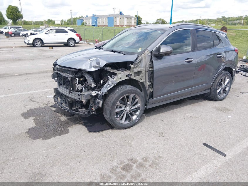 2021 Buick Encore gx VIN KL4MMDS25MB052174 IAAI salvage auction — FRONT END, Salvage (Illinois), sold $4,900 on 2026-07-28 (photo 2)