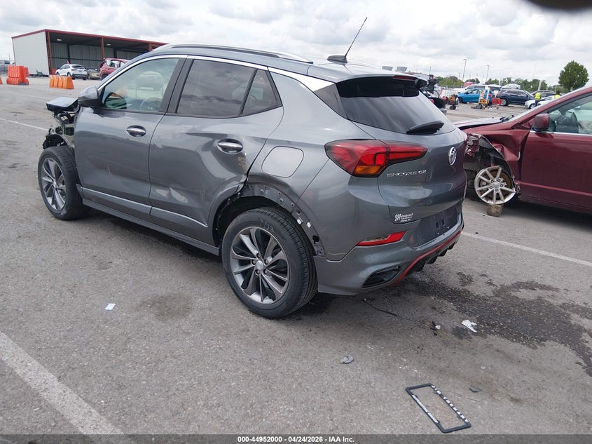 2021 Buick Encore gx VIN KL4MMDS25MB052174 IAAI salvage auction — FRONT END, Salvage (Illinois), sold $4,900 on 2026-07-28 (photo 3)