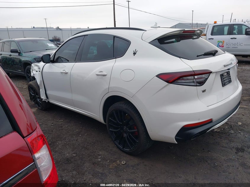 2022 Maserati Levante VIN ZN661ZUM1NX403040 IAAI salvage auction — LEFT FRONT, Mv-907A (New York), sold $14,000 on 2026-08-07 (photo 3)