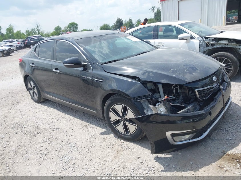 2013 Kia Optima VIN KNAGM4AD1D5061617 IAAI salvage auction — FRONT END, Salvage Title, sold $1,200 on 2026-07-06 (photo 1)
