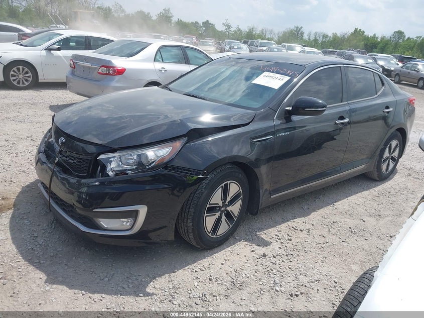 2013 Kia Optima VIN KNAGM4AD1D5061617 IAAI salvage auction — FRONT END, Salvage Title, sold $1,200 on 2026-07-06 (photo 2)