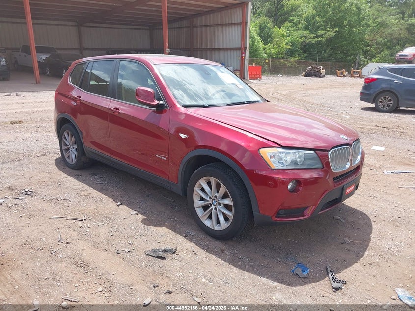 2013 BMW X3 VIN 5UXWX9C56D0A15692 IAAI salvage auction — NORMAL WEAR, Clear (Montana), sold $350 on 2026-07-08 (photo 1)