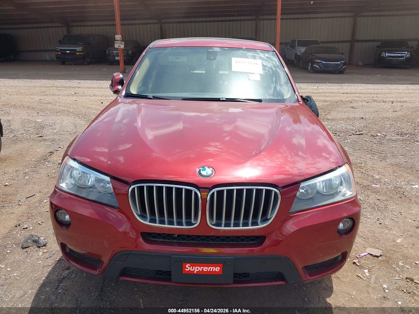 2013 BMW X3 VIN 5UXWX9C56D0A15692 IAAI salvage auction — NORMAL WEAR, Clear (Montana), sold $350 on 2026-07-08 (photo 6)