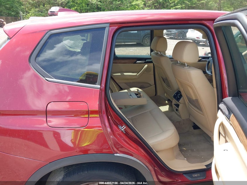 2013 BMW X3 VIN 5UXWX9C56D0A15692 IAAI salvage auction — NORMAL WEAR, Clear (Montana), sold $350 on 2026-07-08 (photo 8)