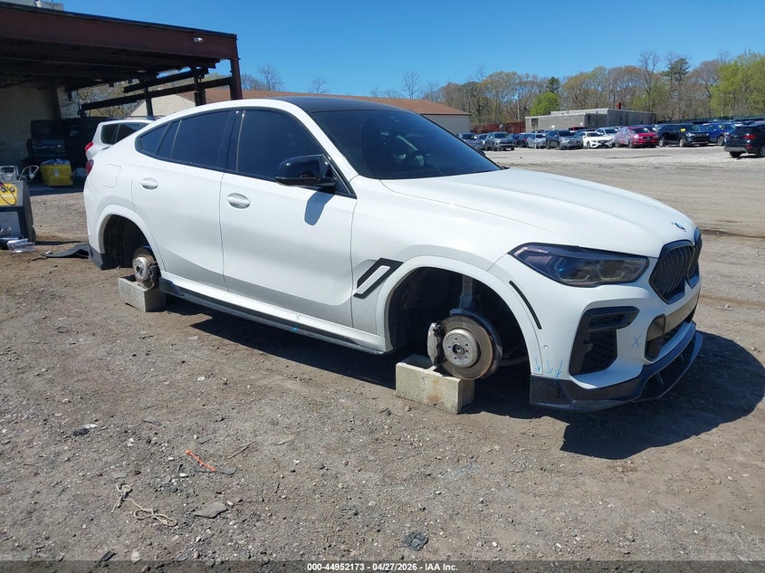 2022 BMW X6 VIN 5UXCY6C00N9L55031 IAAI salvage auction — VANDALISM, Salvage Title, sold $31,000 on 2026-07-24 (photo 1)